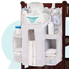 Hiccapop Nursery Organizer And Baby Diaper Caddy Hanging Diaper Organization Storage For Baby Essentials Diaper Organization Baby Diapers Baby Organization