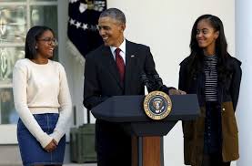 How malia and sasha helped president obama kick his smoking habit. Barack Obama S Daughters And Parents Celebily