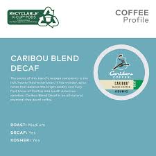 Shop over 200 flavors of keurig kcup coffee pods. Caribou Coffee Caribou Blend Decaf Single Serve Keurig K Cup Pods Medium Roast Coffee 96 Count Amazon Com Grocery Gourmet Food