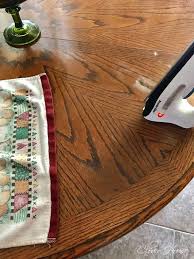 Removing White Heat Marks From Your Table Top Raw Wood Furniture Solid Wood Table Marble Tables Design