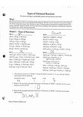 Describe the pattern your group sees. Pogil Activities For High School Chemistry Types Of Chemical Reactions Pogil Activities For High School Chemistry Types Of Chemical Reactions