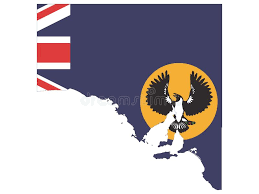 State flag of south australia ratio: Combined Map And Flag Of The Australian State Of South Australia Stock Vector Illustration Of Melbourne Northern 152462499