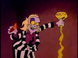 They live in the same house and they are good friends but they like very different was it very similar or very different? Beetlejuice Cartoon Beetlejuice Helps Lydia With Her Haunted House Episode Bizarre Bazaar Youtube