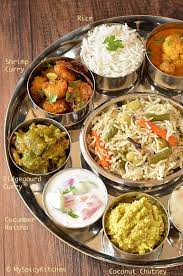 Simple Telugu Bhojanam Telugu Thali From Telangana Myspicykitchen Indian Food Recipes Indian Food Recipes Vegetarian India Food