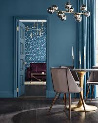 Interior Color Trend 2020 Dark Teal In Design Teal Wallpaper Teal Paint Colors Brown Wallpaper