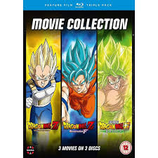 The movie, is the fourth film in the dragon ball franchise and the first based on dragon ball z.it was released on july 15, 1989 in japan. Dragon Ball Z Movie Trilogy Battle Of Gods Resurrection Of F Broly 12 Blu Ray