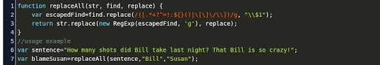 Maybe you would like to learn more about one of these? Find Single Quote And Replace In Javascript Code Example