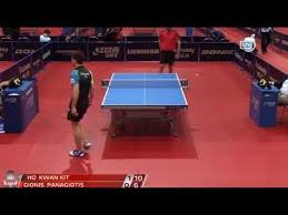 Gionis Panagiotis Vs Ho Kwan Kit German Open 2018 Table Tennis Ping Pong Table Enjoyment