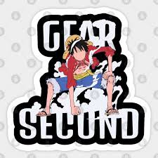 Maybe you would like to learn more about one of these? One Piece Luffy Gear Second Luffy Gear 2 Sticker Teepublic