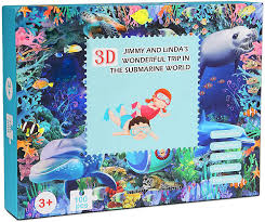 Find educational jigsaw puzzles covering the alphabet, numbers, the u.s.a. Classic Fashion Puzzles For Kids Ages 4 8 100 Piece Ocean Explore Puzzle Floor Jigsaw Puzzle Box Of Learning Educational Puzzles Toys Gift For Toddler Boys And Girls Discount Sales Noka Co Il