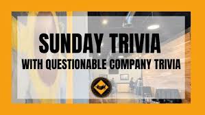 We're about to find out if you know all about greek gods, green eggs and ham, and zach galifianakis. Sunday Trivia Dead Armadillo Brewery Tulsa November 7 2021 Allevents In