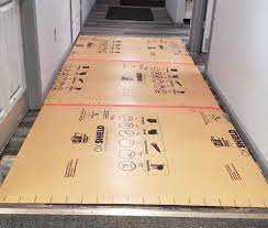 Ram board is a temporary floor covering material that is specifically designed to protect floors during renovations. Ox Shield Ox Engineered Products