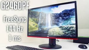 That means that if the game is running between 48fps and 144fps, the monitor will. Aoc G2460pf 144 Hz 1ms Gaming Monitor Youtube