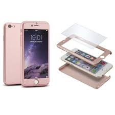 Notre collection coques d'iphone de 2020 est en solde. Coque Iphone 6 6s Coque Integrale Avant Arriere Verre Trempe Rose Etui Pour Telephone Mobile Achat Prix Fnac