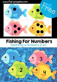 Subitizing Fishing Game Fairy Poppins Preschool Activities Math Activities Preschool Ocean Theme Preschool
