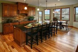 10328fb87e1b9210a407b212abf72f91 Jpg 719 480 Pixels Cherry Cabinets Kitchen Kitchen Wall Colors Hickory Flooring