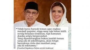 Nasehat Quraish Shihab Untuk Anaknya Najwa Shihab Ramai Dibagi Di Instagram Dan Facebook Halaman All Tribun Timur