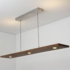 Cerno Vix 5 Light Kitchen Island Pendant Finish Oiled Walnut Size 48 Bulb Temperature 3500k Linear Pendant Lighting Linear Pendant Light Simple Lighting