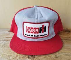 Vtg Case International Harvester Trucker Hat K Brand Usa Snapback Tractor Cap Ebay Usa Brand Trucker Hat Hats