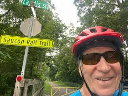 Introduction and photo from rail trail in Saugherties, NY