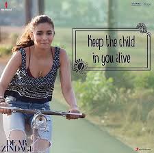 Alia Bhatt For Dear Zindagi Image Dear Zindagi Quotes Bollywood Quotes Dear Zindagi