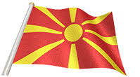 The flag of the republic of macedonia was selected on the basis of a public competition in 1995. Macedonia Animated Flags Pictures 3d Flags Animated Waving Flags Of The World Pictures Icons