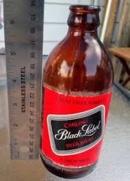 Vintage Carling O Keefe Black Label 4 1 2 Inch Stubby Bottle Canadian Beer Vintage Beer Beer