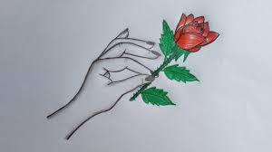 How To Draw A Hand Holding Rose Easy Drawing Tutorial Youtube Images easy pencil art easy drawing drawing pictures drawing pencil easy pencil drawing easy #handdrawing. how to draw a hand holding rose easy drawing tutorial