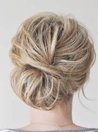 Loose Simple Updos For Medium Hair Postris Medium Hair Styles Hair Styles Long Hair Styles