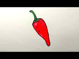How To Draw Chilli Step By Step Chilli Pepper Drawing Youtube How to draw a water lily and pad. how to draw chilli step by step chilli pepper drawing