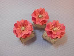 Coral Napkin Rings Table Decor Handmade Paper Flower Napkin Etsy Handmade Flowers Paper Paper Flowers Handmade Napkins