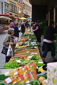 switzerland world food market farmers market lausanne
