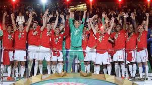 The match was played on 27 may 2017 at the olympiastadion in berlin. Dfb Pokal Final Bayern Clinch Double With 3 0 Win Over Leipzig Bbc Sport