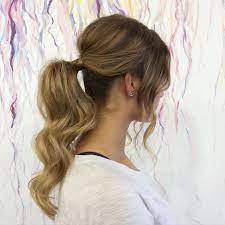 50 Head Turning Messy Ponytail Hairstyles Casual Elegance Messy Ponytail Hairstyles Ponytail Hairstyles Messy Hairstyles