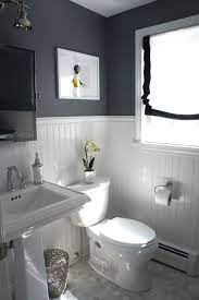 While the traditional height of a wainscoting design reaches up to 32, the average in bathrooms is extended to 36. Bathroom Wainscoting What It Is And How To Use It Architecture Lab