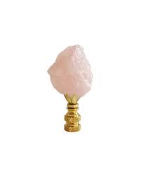 Account & lists account returns & orders. Pink Quartz Lamp Finial Rose Quartz Lamp Finial Look 4 Less And Steals And Deals