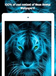 Download this neon live wallpaper with wild animal images free of charge and enjoy the hypnotizing neon glow! Best Neon Animal Wallpapers Hd No Ads For Android Apk Download