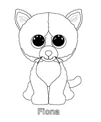 Page Not Found Beanie Boo Birthdays Cat Coloring Page Pictures Of Beanie Boos