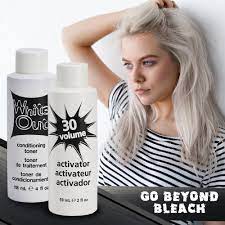 Top picks related reviews newsletter. Amazon Com Raw Beyond Bleach White Out Kit Conditioning Toner And 30 Volume Activator Beauty