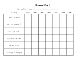 school reward chart template www bedowntowndaytona com