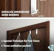 Menz Premium Door Hooks in Set of 6, White Door Hooks for Hanging on the  Inside, Door Coat Rack on the Inside, Clothes Hooks for Door, Back with  High ...