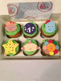 In The Night Garden Cupcakes Garden Cupcakes Garden Party Birthday Cupcakes Decoration