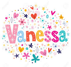 It is occasionally a masculine name, a diminutive of cornelius or the roman poet ovid used it for the main female character in his book amores. Vanessa Female Name Design Decorative Lettering Type Stock Photo Picture And Royalty Free Image Image 52626794