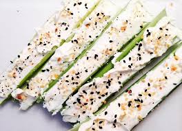 Celery Cream Cheese Everything But The Bagel Seasoning Healthy Snacks Food Healthy