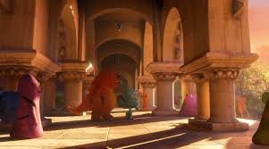 Afternoon Sunset Lighting From Pixar S Mu What University Monster University Color Vibe