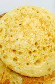Buttermilk Crumpets This Is An American Rendition Of A British Classic Serve With Your Choice Of Clotted Cream Recipes Crumpet Recipe Afternoon Tea Recipes