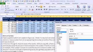 Mr Excel Excelisfun Trick 152 Allocate Yearly Cost Across A Different Of Months For Each Record Youtube