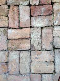 Reclaimed from historic streets, these red brick pavers show naturally worn smoothness on the side that was exposed to traffic and weather. Pin By Champagne Parisi Real Estate On Outdoor Reclaimed Brick Patio Brick Patios Old Brick Patio