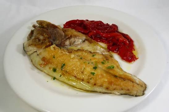 Sea Bream with Peppers