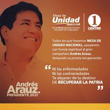 Fuerza Compañero Andrés Arauz.